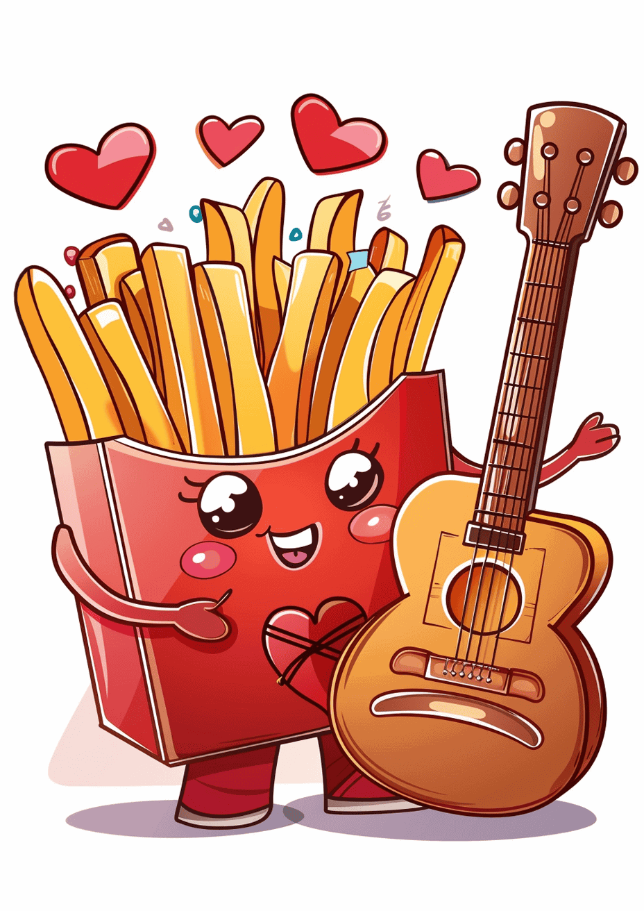Fries with Guitar Serenade